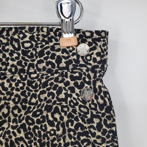 Rafaella Comfort Pull On Women's Cheetah Print Pants Size 14 - Picture 4 of 7